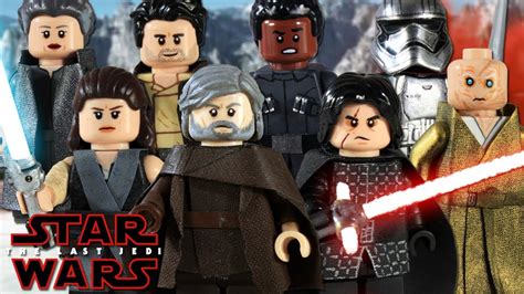 Custom Lego Star Wars The Last Jedi Minifigures Youtube