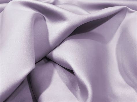 Lilac Peau De Soie Fabric Satin Light Purple Material Etsy Canada