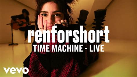 renforshort performs her “time machine” single live via vevo dscvr