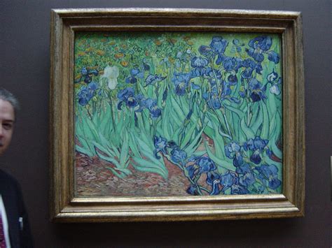 Irises By Vincent Van Gogh Getty Center Los Angeles California Blue