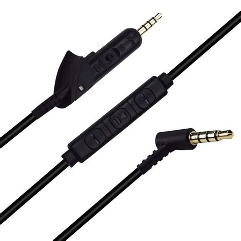 QC15 Replacement headphone Audio Cable Cord for Bose QC15 QuietComfort 15 QC2 Headphone with In ...