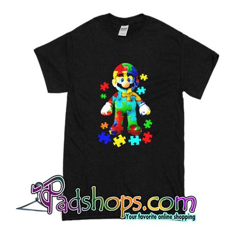 Super Mario Autism T Shirt Padshops