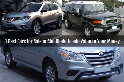 3 Best Cars For Sale In Abu Dhabi To Add Value To Your Money