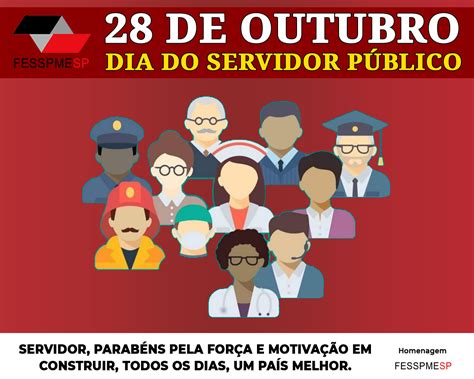 Dia Do Servidor Público 28 De Outubro Fesspmesp