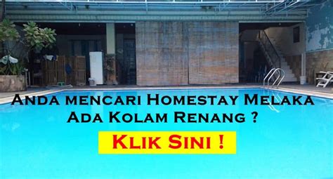 Homestay Melaka Ada Kolam Renang Murah Ava Wilson