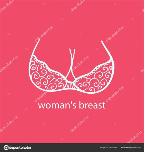 woman s breast icon logo boobs icon love adult content sex stock vector image by ©mila1717