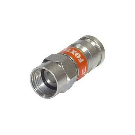 Rg6 F Type Compression Crimp Connector For Coaxial Cable Foxtel