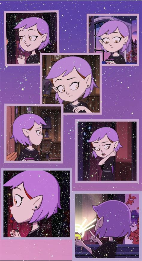 Purple Hair Amity Lockscreen In 2021 Owl House Amity Anime