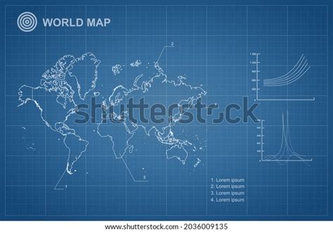 2519 Blueprint World Map Images Stock Photos And Vectors Shutterstock