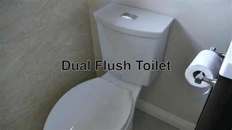 Dual Flush Toilet By American Standard W Low And High Power Flushing