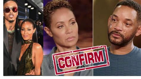 Jada Pinkett Smith Confirms Relationship With August Alsinawill Smith Starts To Cry Youtube