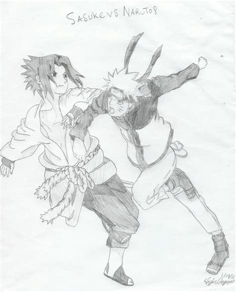 Naruto And Sasuke Drawing At Free For Personal Use Naruto And Sasuke Drawing