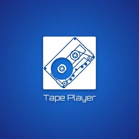 Tape Player Music Logo Design Roven Logos