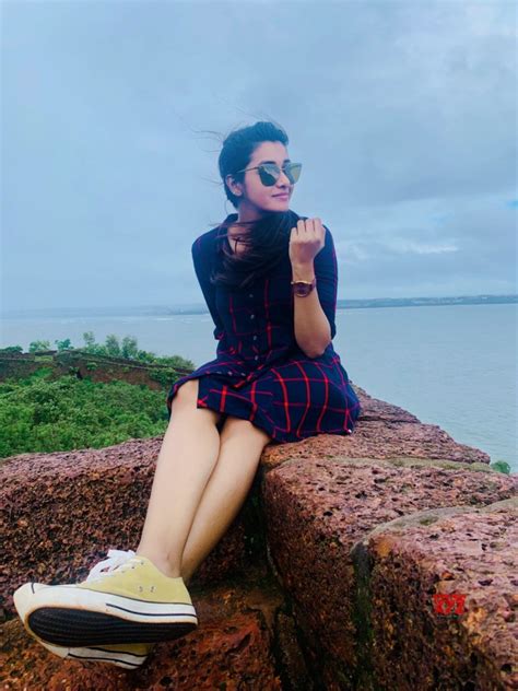 Actress Priya Bhavani Shankar Cute Stills From A Sea Side