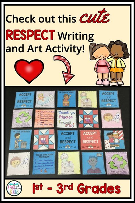 Teaching Respect Activities With Writing Prompts For Sel Character