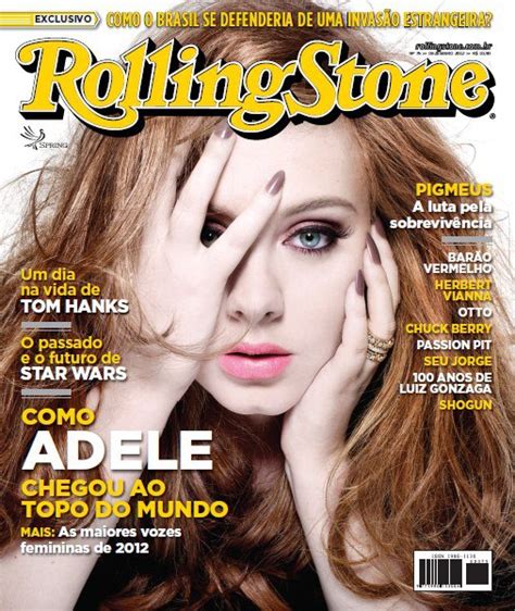Coluna Blah Adele é Capa Da Rolling Stone Brasil