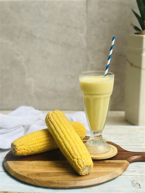 Creamy Blended Corn Drink Food Thinkers