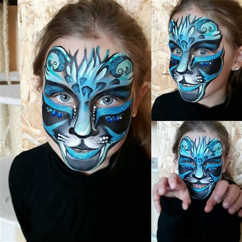 Black Panther Face Paint Poland Katarzyna Zielińska Black Panthers