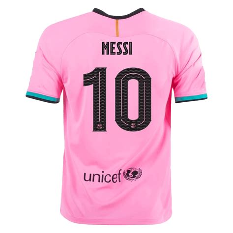 Lionel Messi 10 Ucl Barcelona Third Away Jersey 202021 By Nike
