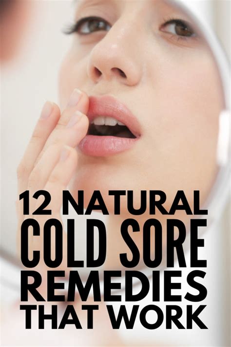 Fast And Effective 12 Natural Cold Sore Remedies That Work