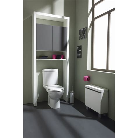 Meuble wc suspendu leroy merlin. meuble toilettes | Meuble toilette, Meuble wc, Rangement ...