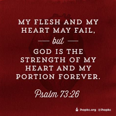 Psalms Quotes About Strength Quotesgram