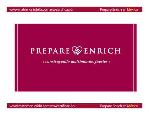 Prepare Enrich Sesiones - Certificación de Facilitador Prepare Enrich Mexico by Prepare Enrich 