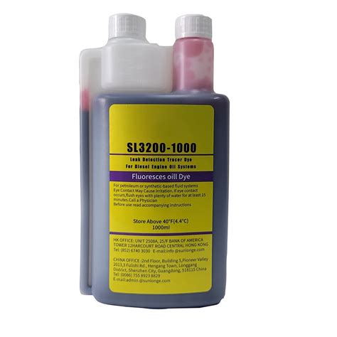 Industrial Fluorescent Oil Leak Detection Leak Test Uv Dye Infrared For