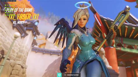 Overwatch Highlight As Mercy Youtube