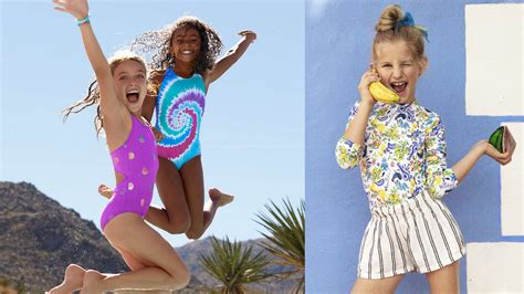 Swimsuit Kids Spring Summer Models Patterns