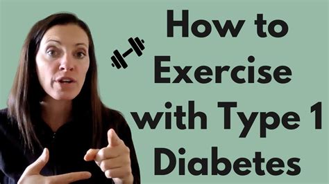 How To Exercise With Type 1 Diabetes Youtube