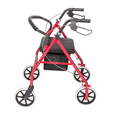 Walkers For Seniors Rollator Walker With Seat And Wheels Steel