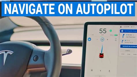 Tesla S Navigate On Autopilot The Self Driving Future Is Here Youtube