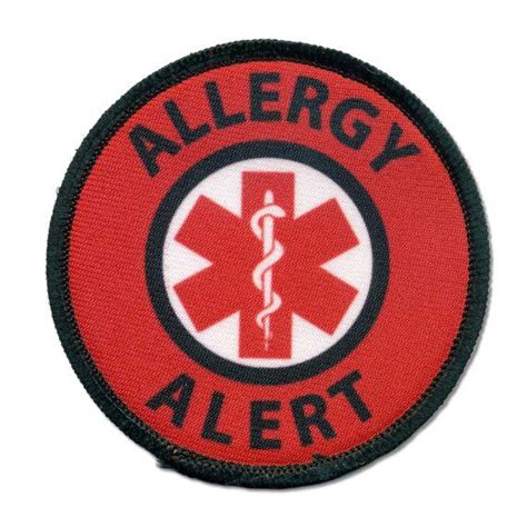 Allergy Alert Medical Alert Allergic Warning By Creativeclam 400