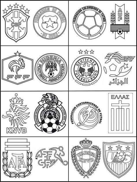 Free Printable Fifa World Cup Coloring Pages