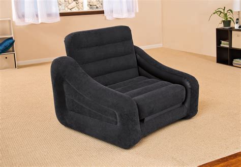 Sofa beds were once the 'in thing' many decades ago. Intex Inflatable Air Chair with Pull Out Twin Bed Mattress ...