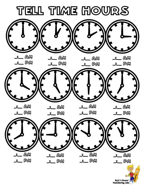 Look at the shortest hand only; Super Tell Time Quarter Hour | How To Read Clock | Free ...