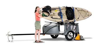 Go Easy Ultralight Trailercamper Rides Behind A Motorcycle Or Small Car