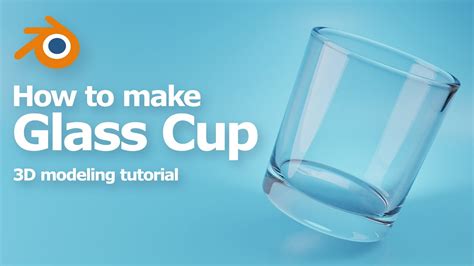 How To Make A Glass Cup 3d Model Blender Tutorial 3d Modeling Timelapse Youtube