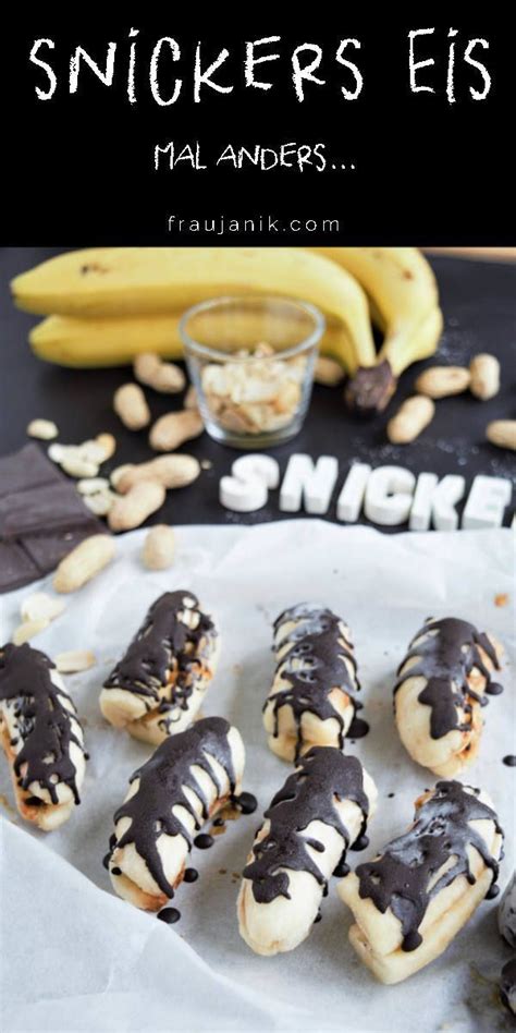 Snickers peanut brownie ice cream eclairs fancy but still easy to make. Snickers Eis vegan | Gesunde desserts, Zuckerfreie rezepte ...