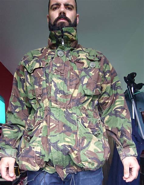 British Military Army Dpm Woodland Camo Field Jacket Size Etsy