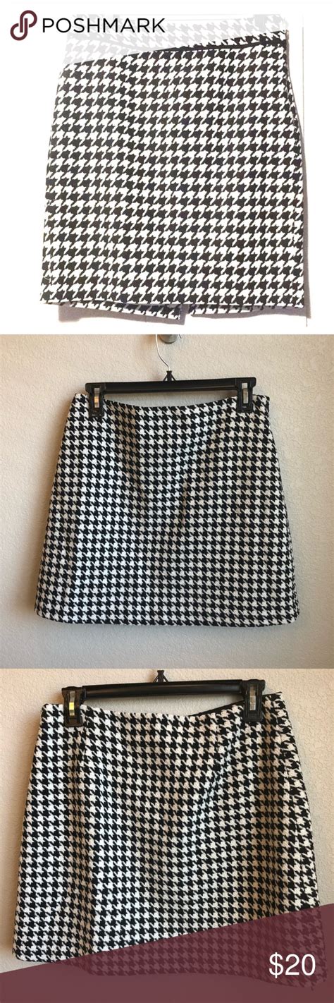 The Limited Houndstooth Skirt Houndstooth Skirt Houndstooth Skirts