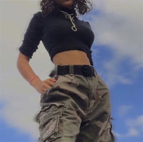 Basicallyabbey 💌💌 Camo Pants Outfit Summer Outfit 90s Outfit 90s Fashion Instagram Outfit