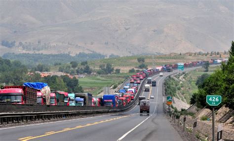 100 Km Traffic Jam In Northern China