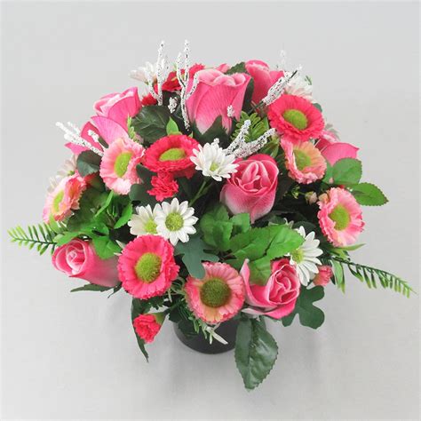 Just Because Flowers Mothers Day Artificialsilk Flower Arrangement In