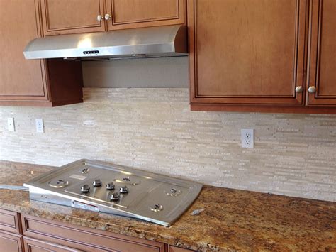 Adding Elegance To Your Kitchen With Stacked Stone Backsplash Tile