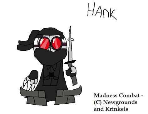 My Fanart Of Hank Madness Combat By Lizaling On Newgrounds