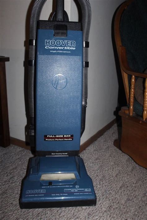 Rare Vintage Hoover Upright Convertible Elite Vacuum Cleaner Model