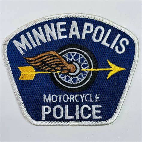 Minneapolis Police Motorcycle Motor Unit Minnesota Mn Patch In 2021