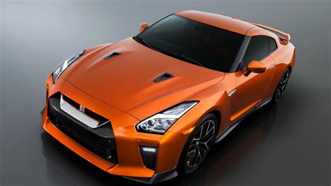 Isolated on the black background. Wallpaper Nissan GTR, supercar, orange, Cars & Bikes #9890